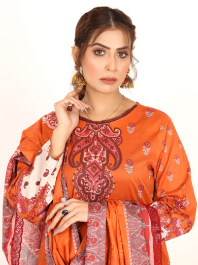 Printed Top Bottom Dupatta