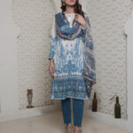 Ferozi Unstitched 3 Piece Lawn Suit