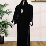 Laaj-Black Abaya