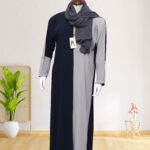 Laaj-Grey Abaya